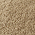 Pouf Canapé Boucle Crème — Simple / Deux Places / Ottoman