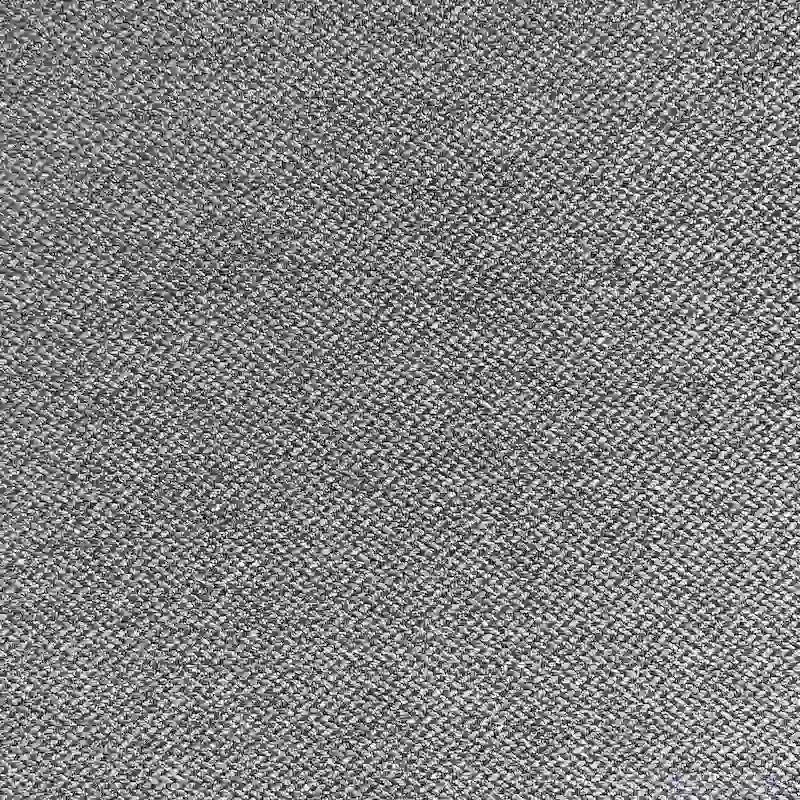 Canapé moderne capitonné en lin avec poches latérales, 3 places — Gris / Ivoire / Gris chiné foncé / Bleu chiné