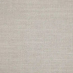 Fauteuil d'appoint déhoussable de transition avec accoudoirs droits et jupe de base, couleur ivoire/crème/taupe/bleu clair, un seul