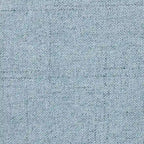 Fauteuil d'appoint déhoussable de transition avec accoudoirs droits et jupe de base, couleur ivoire/crème/taupe/bleu clair, un seul