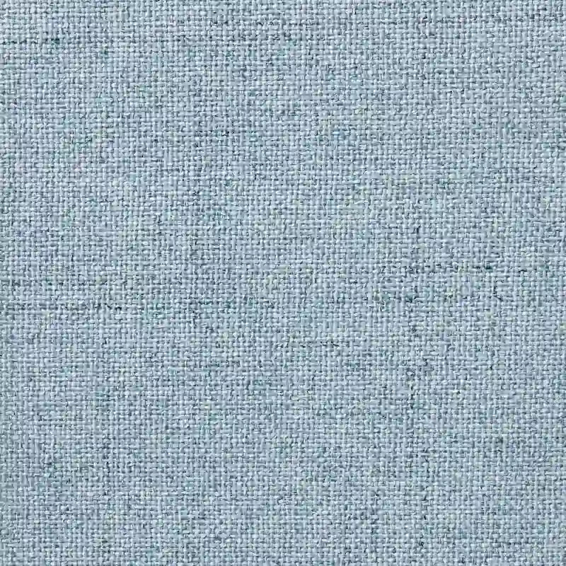 Fauteuil d'appoint déhoussable de transition avec accoudoirs droits et jupe de base, couleur ivoire/crème/taupe/bleu clair, un seul