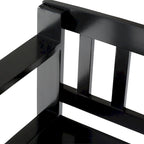 Banc de rangement contemporain en bois massif pour entrée avec couvercle à charnière, 2 places — Plusieurs couleurs