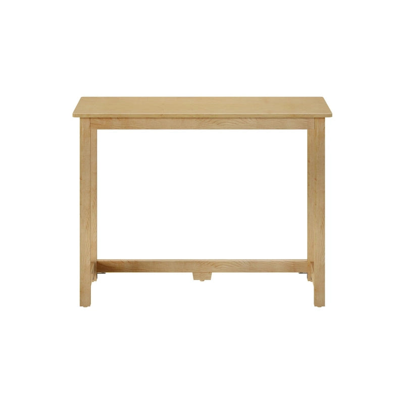 Bureau moderne, gris / bleu / blanc / naturel / argile, pieds en bois massif, simple