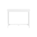 Bureau moderne, gris / bleu / blanc / naturel / argile, pieds en bois massif, simple