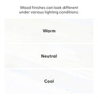 Bureau moderne, gris / bleu / blanc / naturel / argile, pieds en bois massif, simple