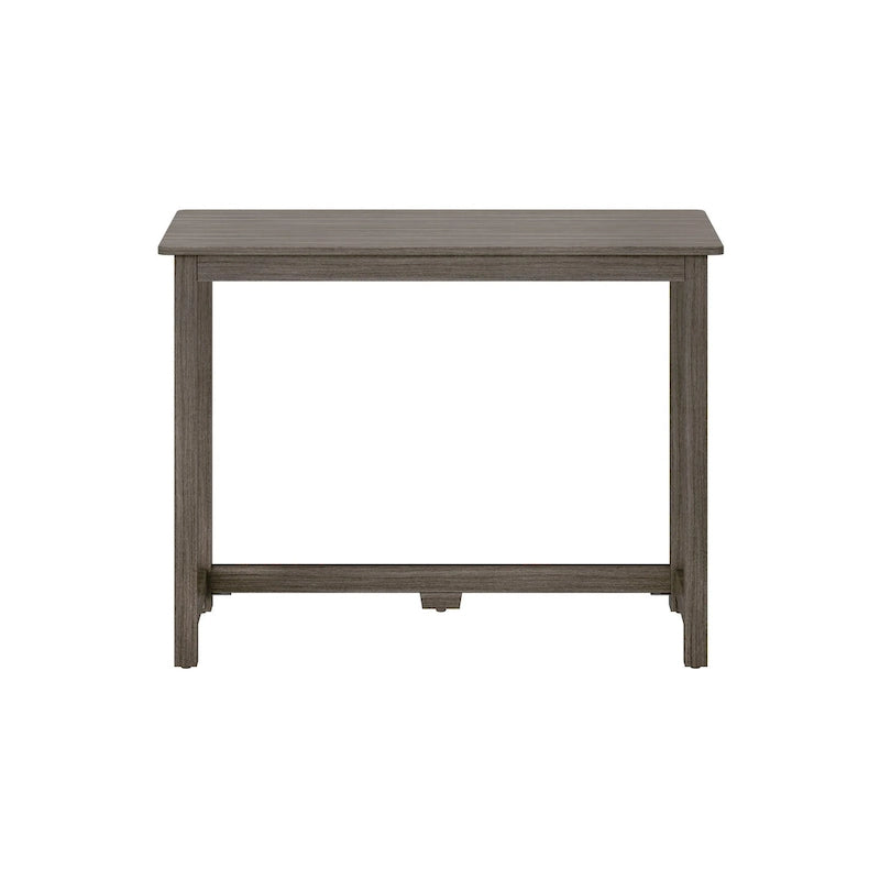 Bureau moderne, gris / bleu / blanc / naturel / argile, pieds en bois massif, simple