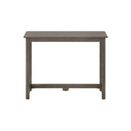 Bureau moderne, gris / bleu / blanc / naturel / argile, pieds en bois massif, simple