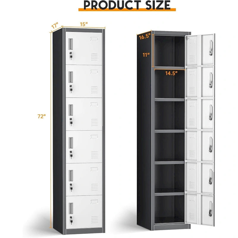 Cabinet de rangement d'appoint contemporain avec 3 tiroirs, chêne/blanc, avec cadre en acier, entièrement assemblé