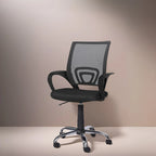 Chaise de bureau ergonomique en maille, Noir / Blanc / Gris / Bleu / Marron, Réglable, Individuel