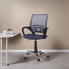 Chaise de bureau ergonomique en maille, Noir / Blanc / Gris / Bleu / Marron, Réglable, Individuel