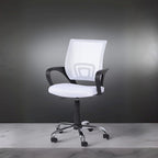 Chaise de bureau ergonomique en maille, Noir / Blanc / Gris / Bleu / Marron, Réglable, Individuel