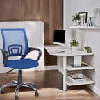 Chaise de bureau ergonomique en maille, Noir / Blanc / Gris / Bleu / Marron, Réglable, Individuel