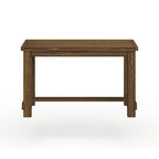 Table de salle à manger rustique hauteur comptoir, Chêne rustique, Bois massif, 4 à 6 places