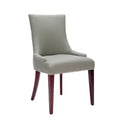 Fauteuil d'appoint rembourré Forest Green / Noir et Blanc / Pois de Senteur de style Mid-Century avec pieds en bois de bouleau, simple