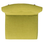 Fauteuil d'appoint rembourré Forest Green / Noir et Blanc / Pois de Senteur de style Mid-Century avec pieds en bois de bouleau, simple